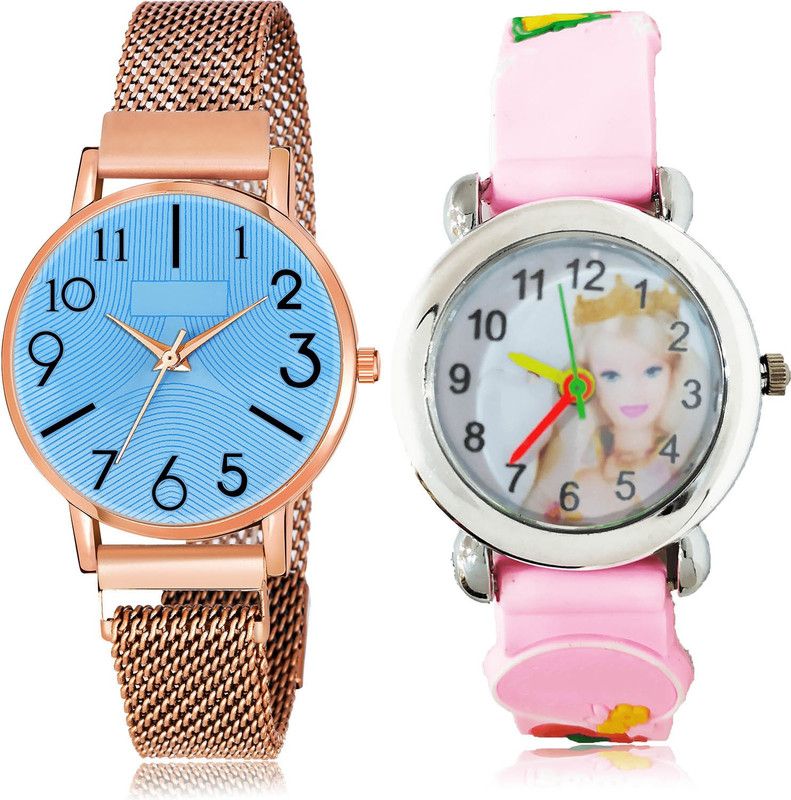 Analog Watch - For Girls Treading Present 2 Watch Combo For Women And Girls - GW61-G322