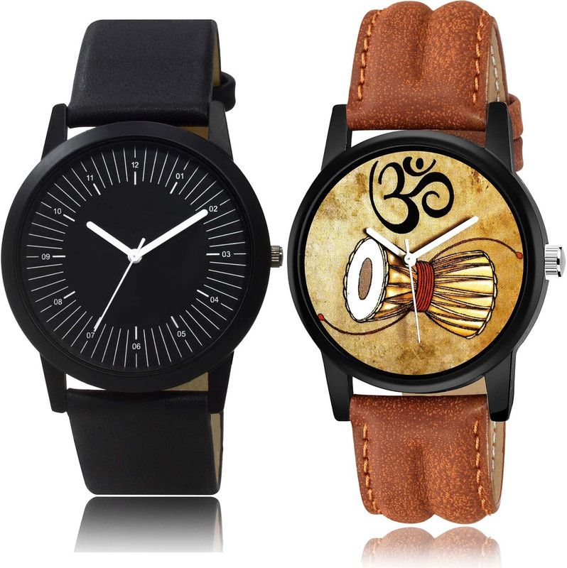 combo watch Analog Watch - For Men Best Present Damru Combo Watch For Boys And Men - BO47-B25