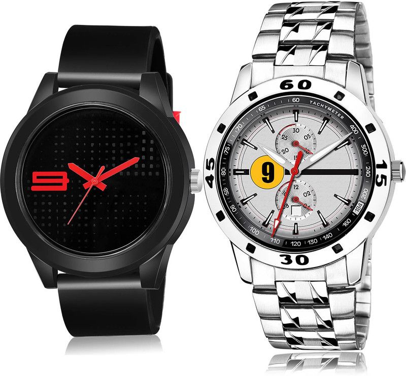 Analog Watch - For Men Brand New Style 2 Watch Combo For Boys And Men - BM105-(55-S-19)