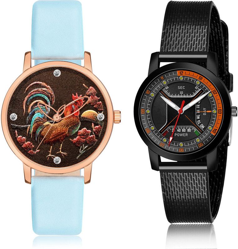Analog Watch - For Women Contemporary Party Wedding 2 Watch Combo For Women And Girls - GM370-(56-L-10)