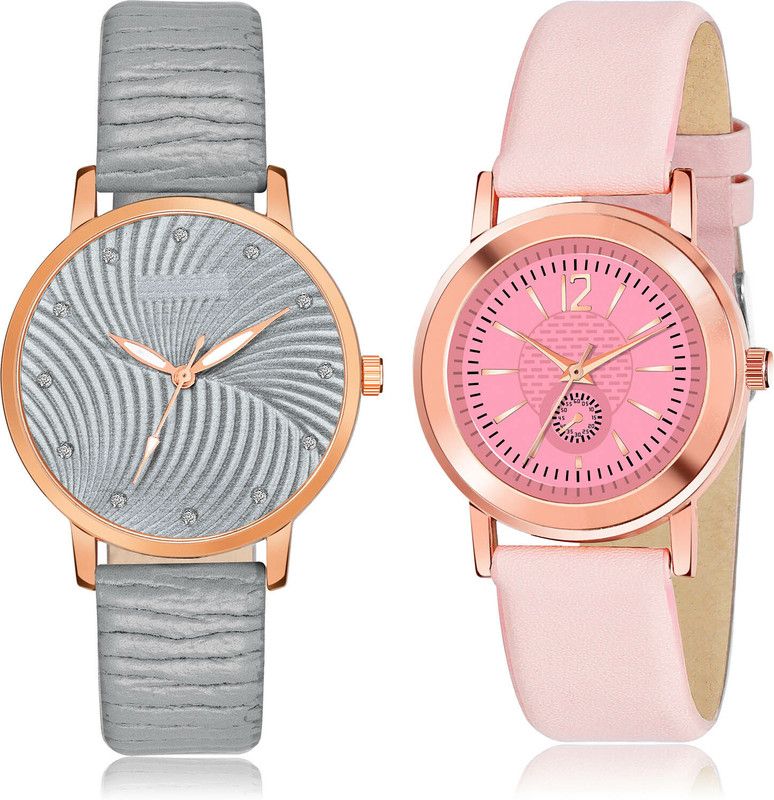 Analog Watch - For Women Classical Chronograph 2 Watch Combo For Women And Girls - GM385-GW7