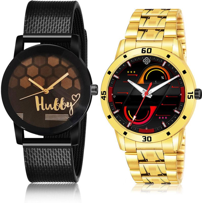 Analog Watch - For Men Latest Casual 2 Watch Combo For Boys And Men - BCPL23-(1-S-21)