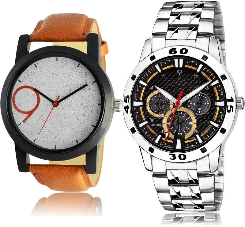 Analog Watch - For Men Best Technology 2 Watch Combo For Boys And Men - B33-(72-S-19)
