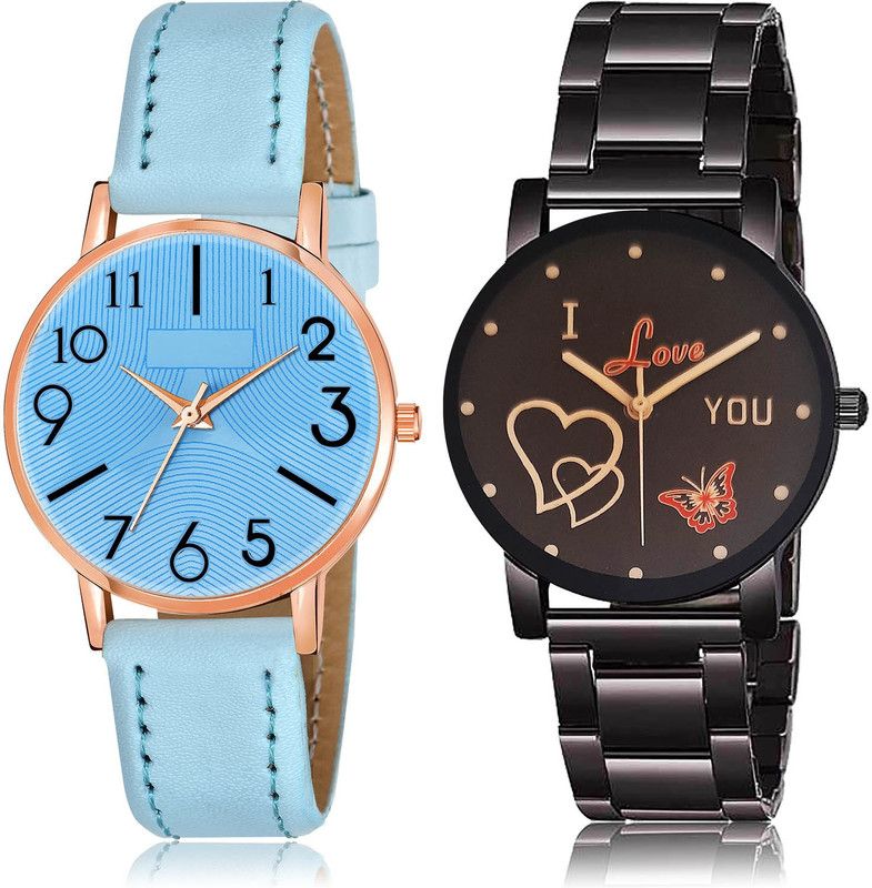Analog Watch - For Women Classical Fancy 2 Watch Combo For Women And Girls - GW56-GCPL16