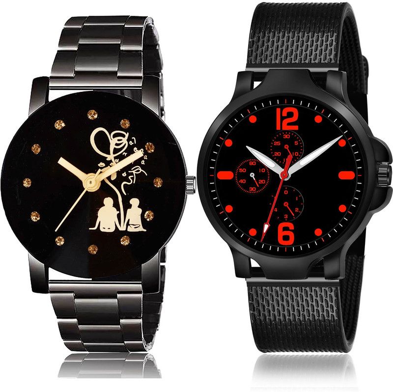 Analog Watch - For Men Brand New Unique 2 Watch Combo For Boys And Men - BC13-(69-S-10)