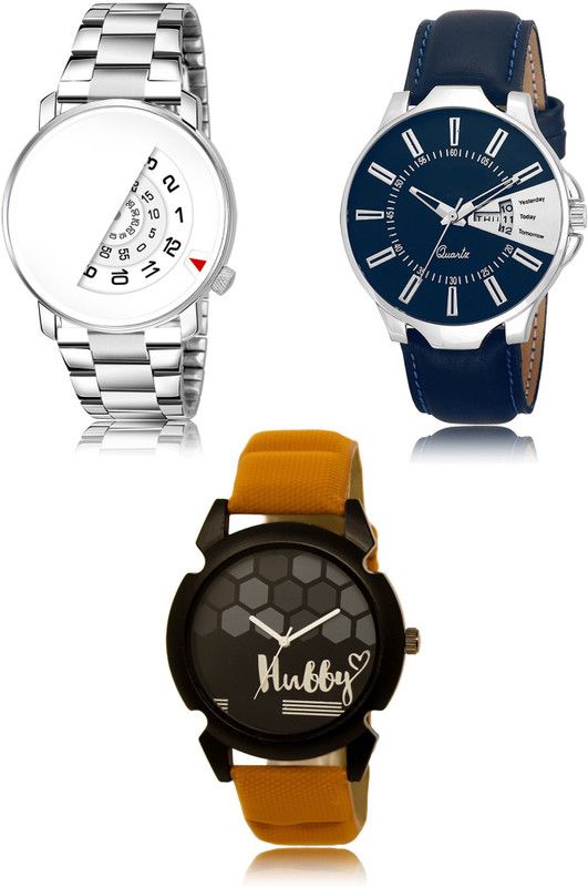 New latest Designer Combo of 3 Analog Watch - For Men 106-23-32