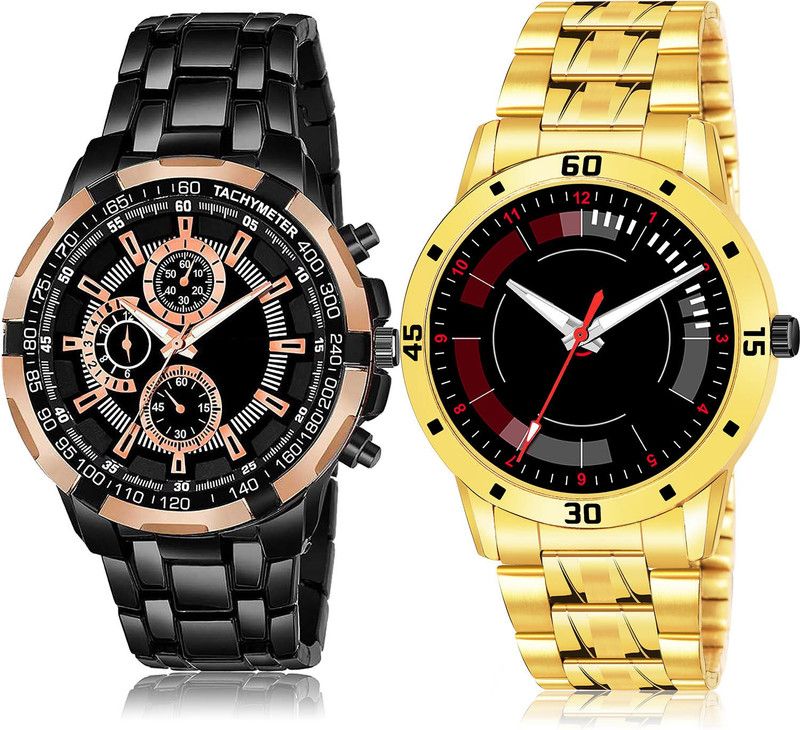 Analog Watch - For Men Contemporary Unique 2 Watch Combo For Boys And Men - BRM26-(45-S-21)