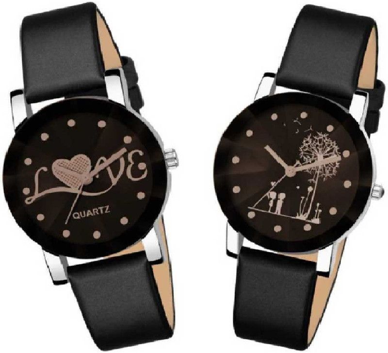 ANALOG Analog Watch - For Girls New Stylish Lovers Metal Strep Couple Analog Watch Style Analog leather Belt Bracelate, Watch For Women & Girls best' 756/J9KP9 Analog Watch - For Girls