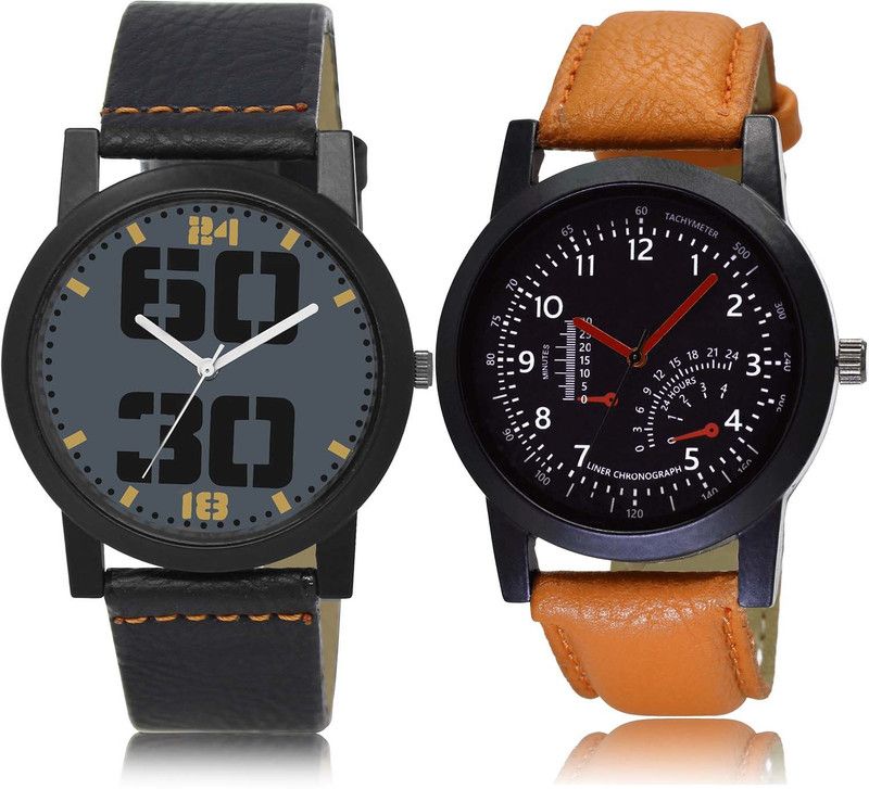 combo watch Analog Watch - For Men Brand New Quartz Combo Watch For Boys And Men - BL46.47-B29