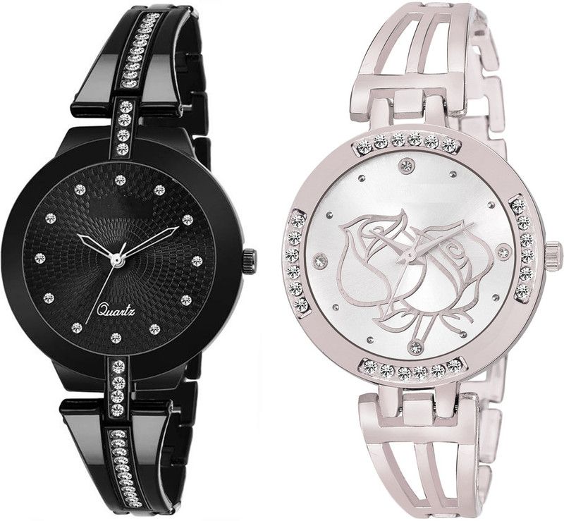 Analog Watch - For Women Combo pack 2 New Attractive Watch For Girls & Women ZB-07882