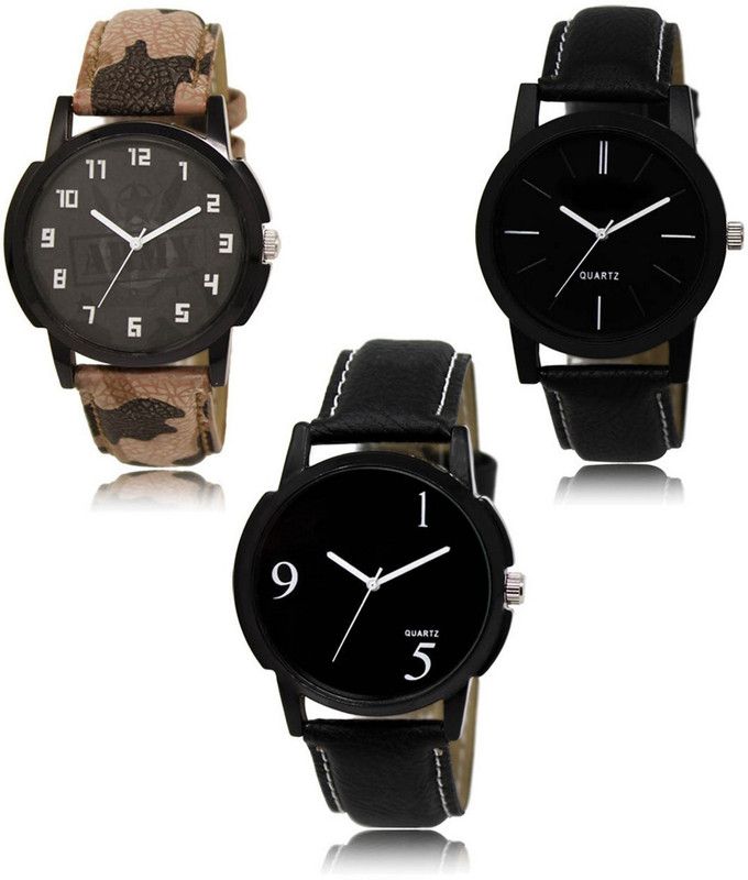 New latest Designer Combo of 3 Analog Watch - For Men LR-03-05-06