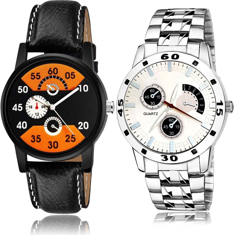 combo watch Analog Watch - For Boys New Unique Chain Watch Watch - B826-B85 (Combo Of 2 )