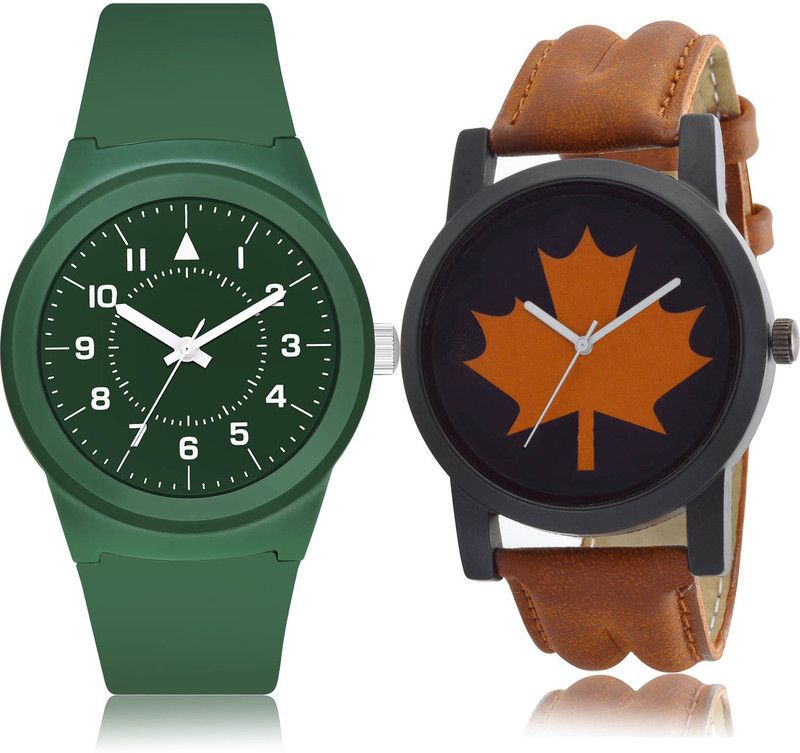 Analog Watch - For Boys Brand New Valentine 2 Watch Combo For Boys And Men - BM120-B34