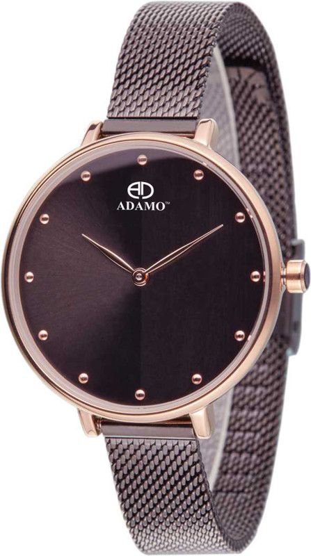 Aritocrat wristwatch / watchs Scratch Resistant Brown Dial Round Shaped with Stainless Steel Chain Premium watch for Women and Girls Analog Watch - For Women 335
