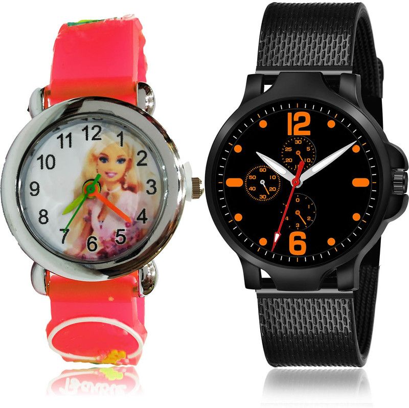 Analog Watch - For Boys Latest Wrist 2 Watch Combo For Boys And Men - BK80-(70-S-10)
