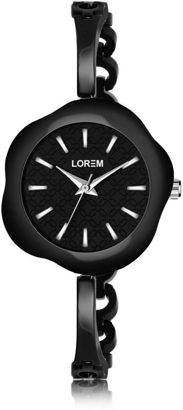 Brass Analog Watch - For Women Black Professional Brass New OE-LR261