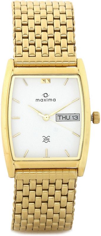 Gold Analog Watch - For Men 29272CMGY