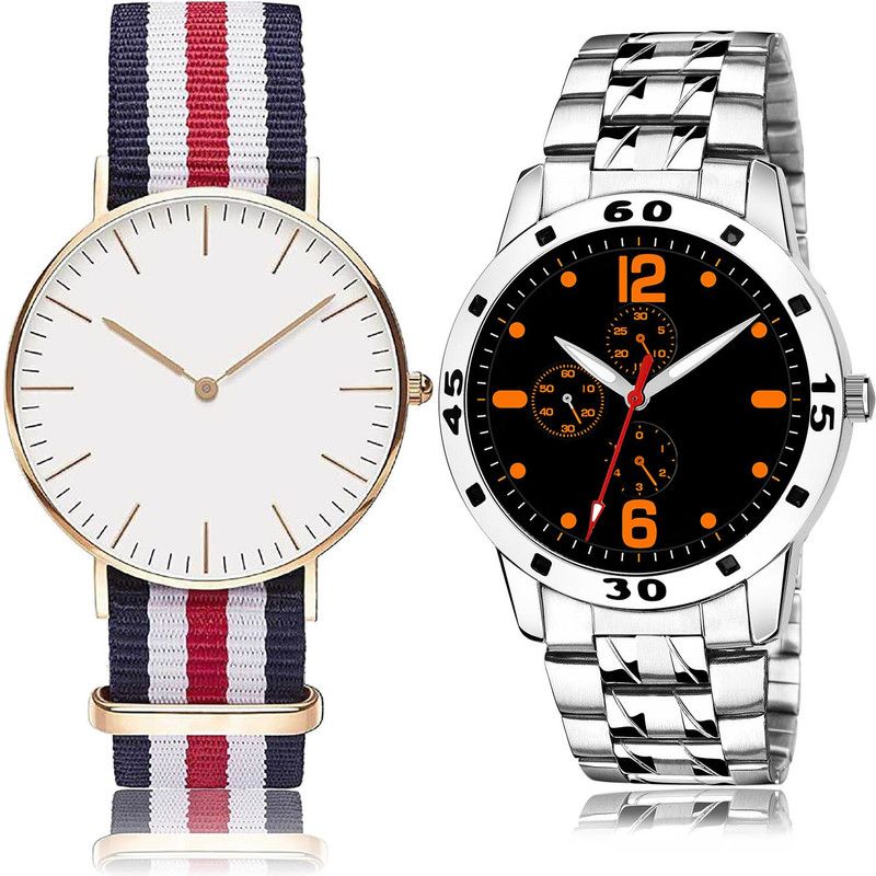 Analog Watch - For Men Brand New Analogue 2 Watch Combo For Boys And Men - BC5-(70-S-19)