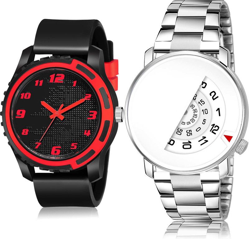 combo watch Analog Watch - For Boys & Girls Contemporary Fashion Sports And Day And Date Combo Watch For Boys And Men - BM113-BL46.106