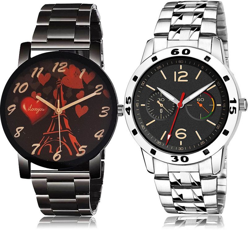 Analog Watch - For Men Latest Model 2 Watch Combo For Boys And Men - BCPL19-(64-S-19)