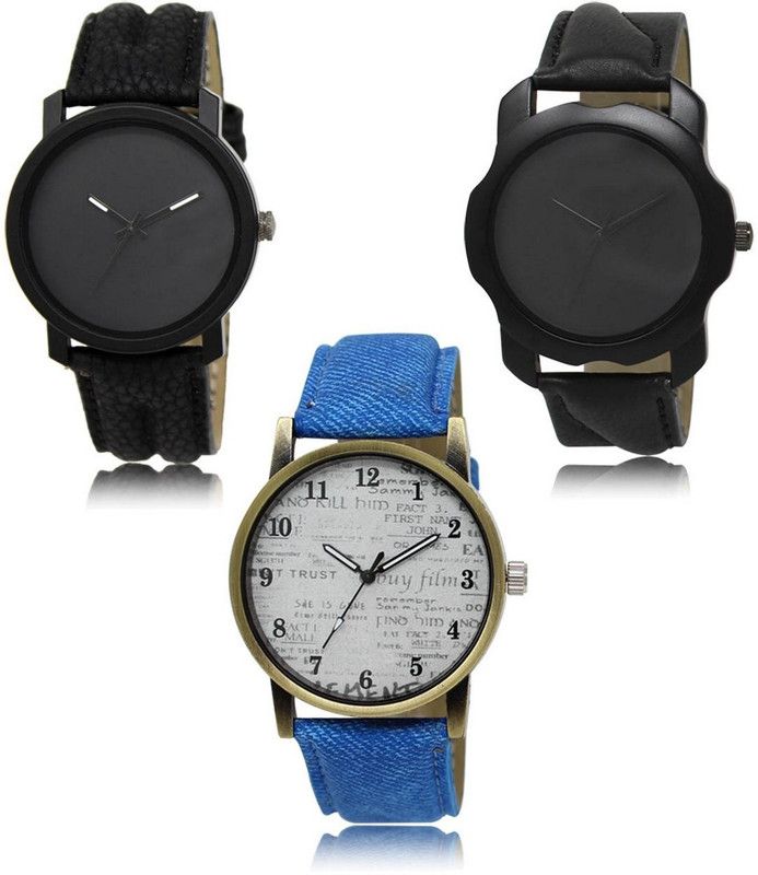 New latest Designer Combo of 3 Analog Watch - For Men LR-21-22-28