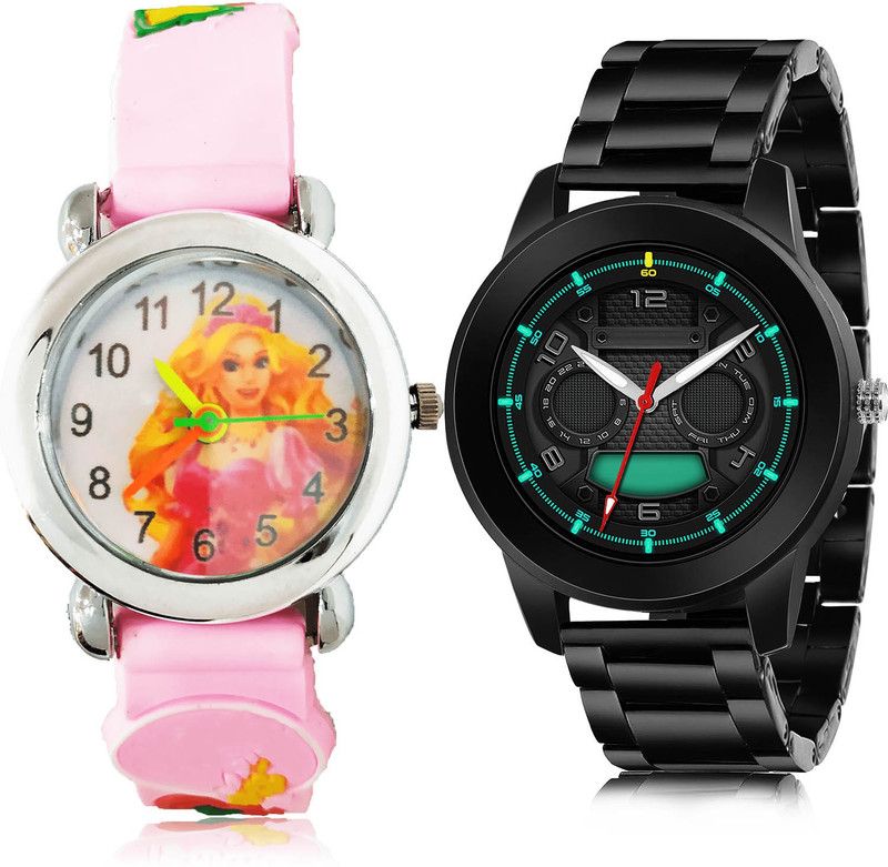 Analog Watch - For Boys Modish Casual 2 Watch Combo For Boys And Men - BK10-(57-S-20)