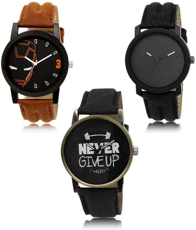 New latest Designer Combo of 3 Analog Watch - For Men LR-04-21-27