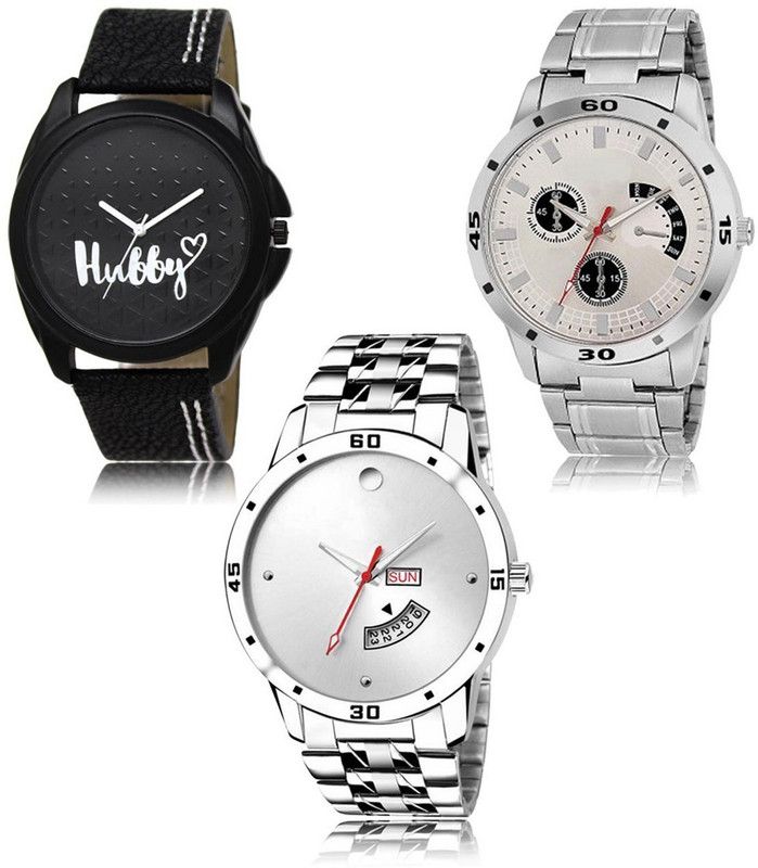 New latest Designer Combo of 3 Analog Watch - For Men LR-31-101-103