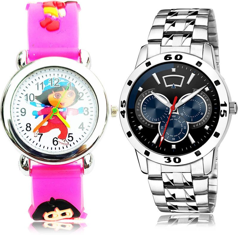 Analog Watch - For Boys Best Quartz 2 Watch Combo For Boys And Men - BK197-(61-S-19)
