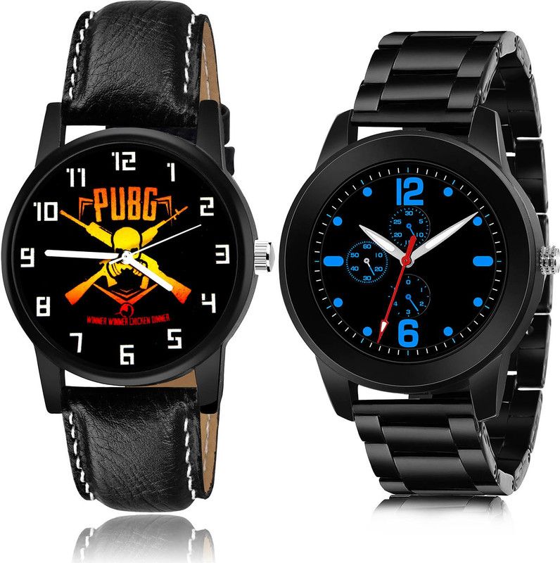 Analog Watch - For Men Latest Party Wedding 2 Watch Combo For Boys And Men - B625-(68-S-20)