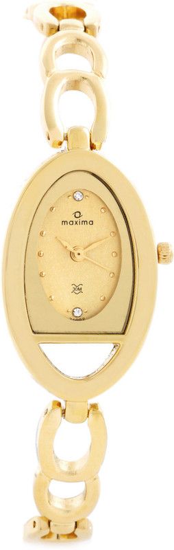 Gold Analog Watch - For Women 24002BMLY