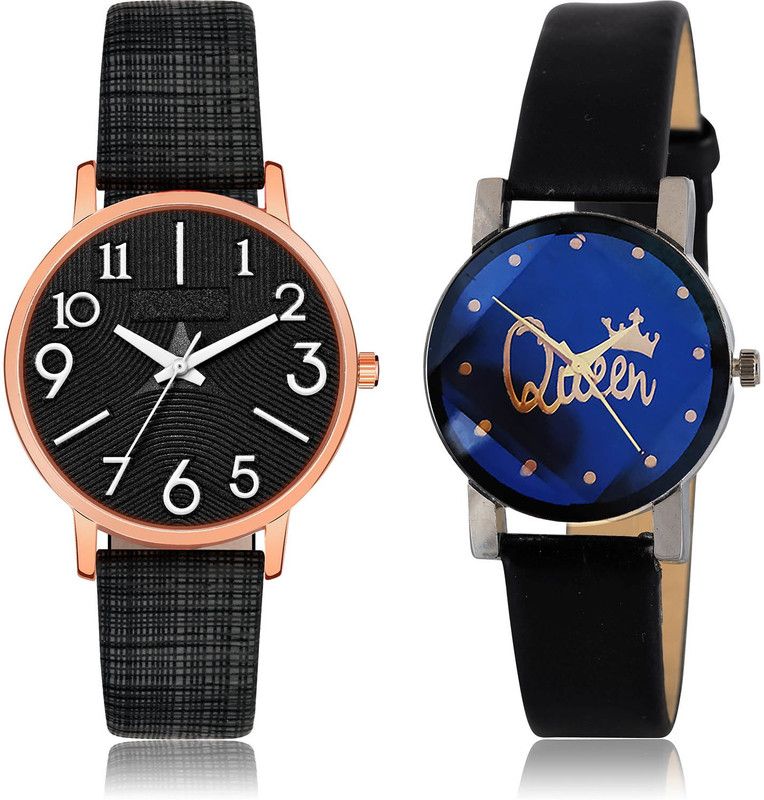 Analog Watch - For Girls Treading Chronograph 2 Watch Combo For Women And Girls - GM346-GC307