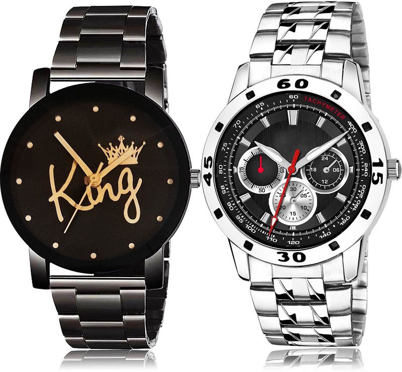 Analog Watch - For Men Best Italian Designer 2 Watch Combo For Boys And Men - BCPL3-(14-S-19)