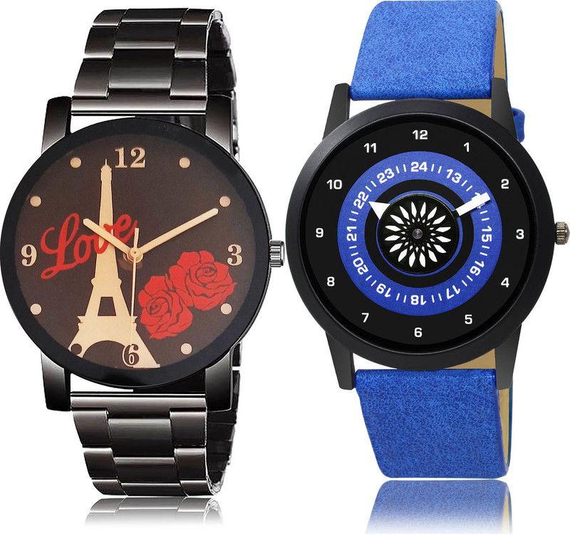 Analog Watch - For Men Brand New Fashionable 2 Watch Combo For Boys And Men - BCPL11-B385