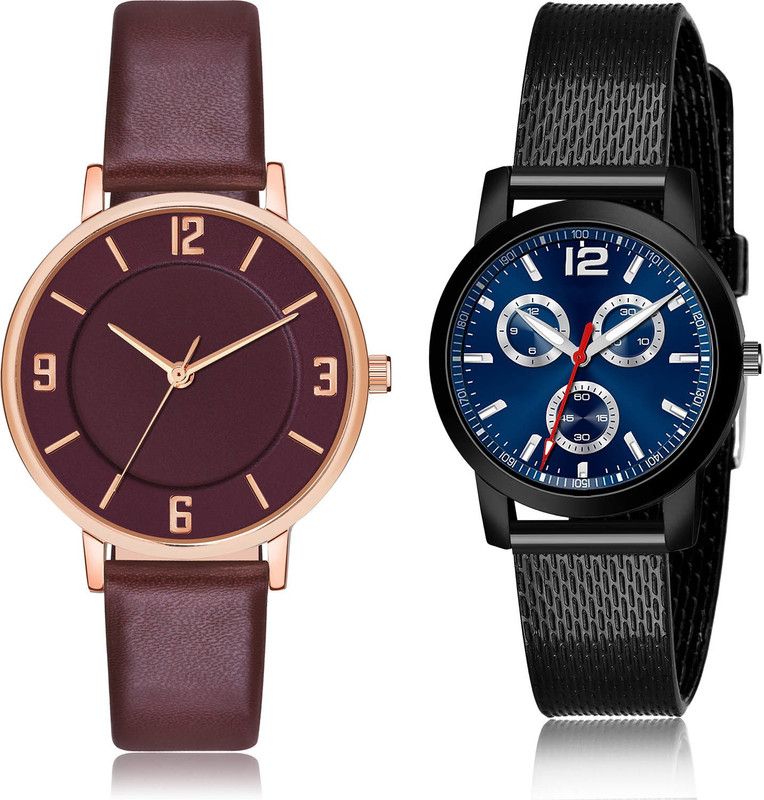 Analog Watch - For Women Classical Collegian 2 Watch Combo For Women And Girls - GM394-(71-L-10)