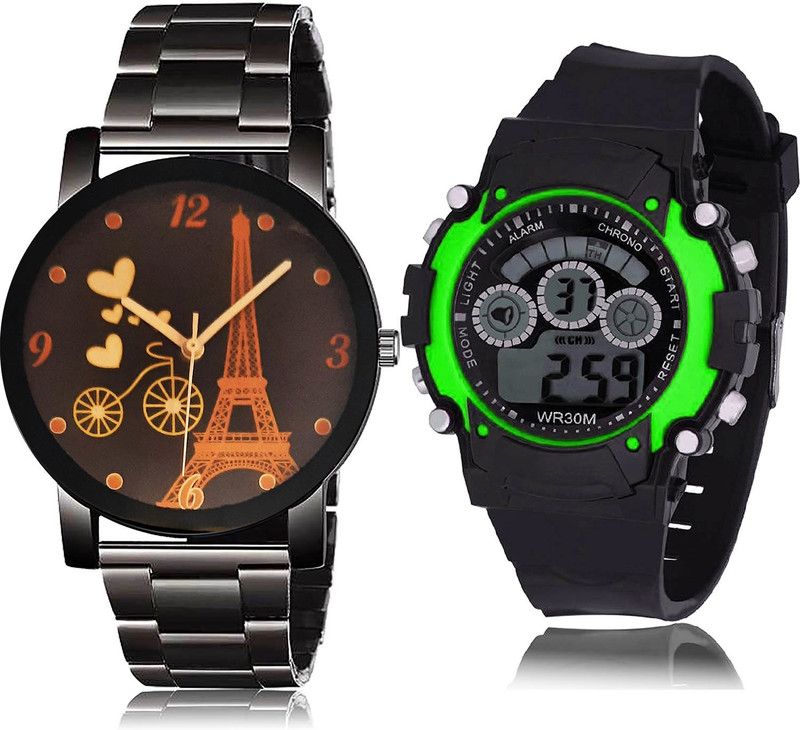 Analog-Digital Watch - For Boys 2 Watch Combo
 - BCPL10-B3