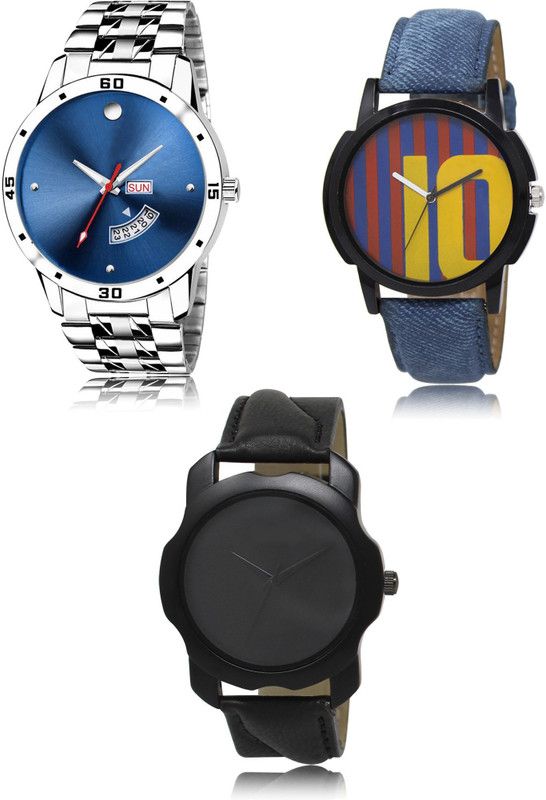 New latest Designer Combo of 3 Analog Watch - For Men 105-10-22