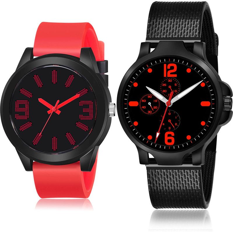 Analog Watch - For Men Best Stylish 2 Watch Combo For Boys And Men - BM103-(69-S-10)