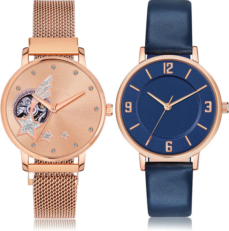 Analog Watch - For Women Modish High Quality 2 Watch Combo For Women And Girls - GM241-GM395