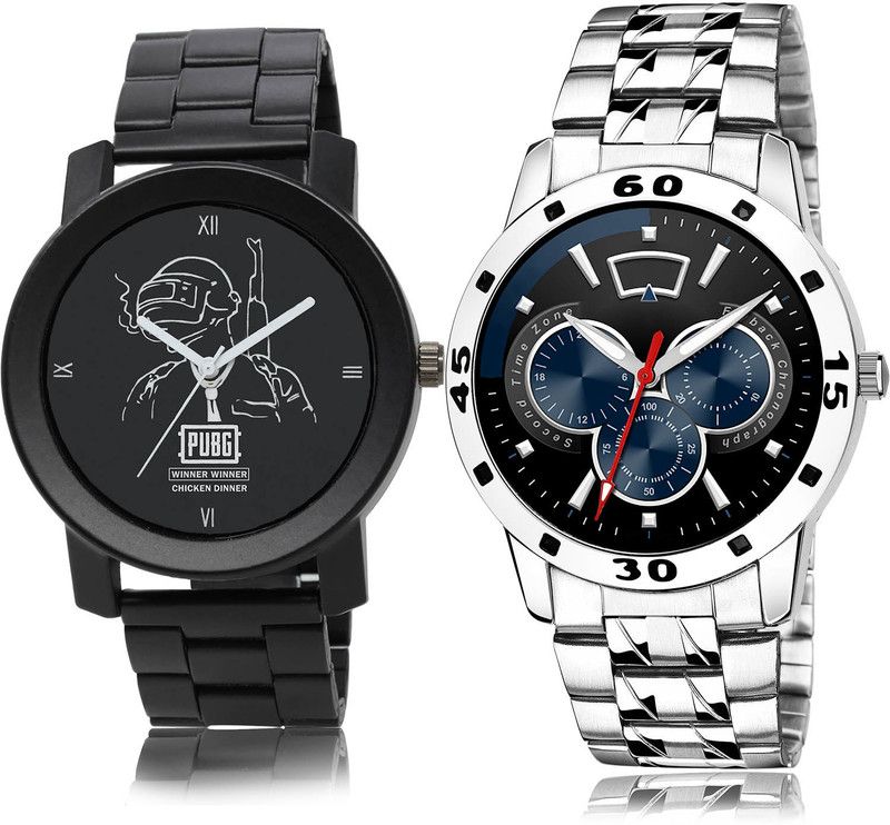 Analog Watch - For Men Modern Formal 2 Watch Combo For Boys And Men - B165-(61-S-19)
