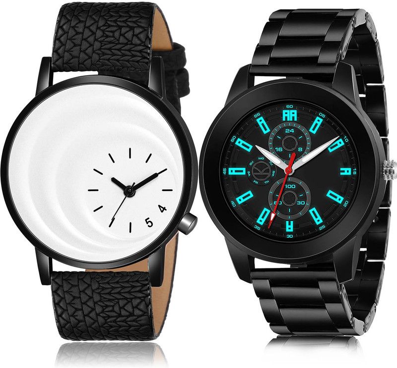 Analog Watch - For Men Brand New Traditional 2 Watch Combo For Boys And Men - BM20-(63-S-20)