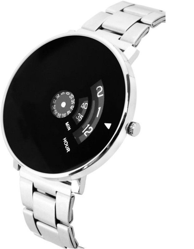 silver black paidu watch Analog Watch - For Men silver black paidu watch
