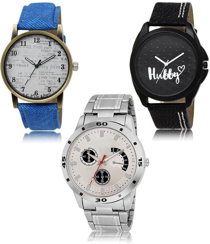 New latest Designer Combo of 3 Analog Watch - For Men LR-28-31-101