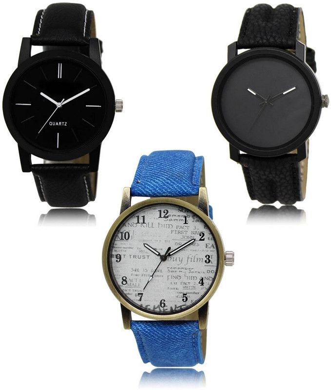 New latest Designer Combo of 3 Analog Watch - For Men LR-05-21-28