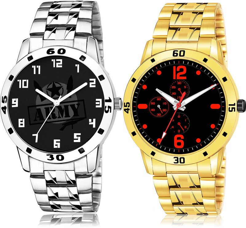 Analog Watch - For Men Treading Formal 2 Watch Combo For Boys And Men - B992-(69-S-21)