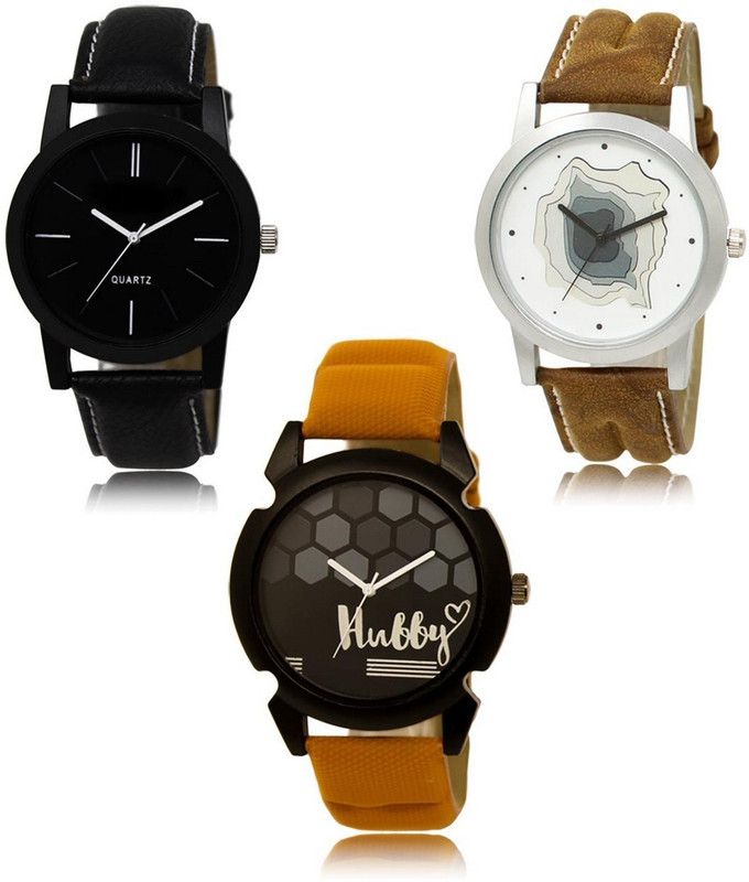 New latest Designer Combo of 3 Analog Watch - For Men -05-09-32