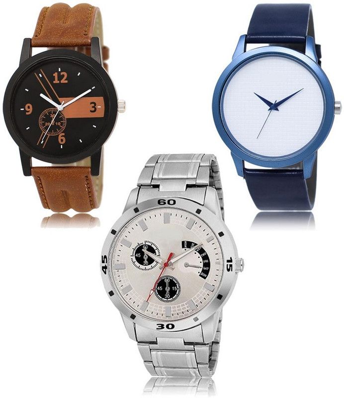 New latest Designer Combo of 3 Analog Watch - For Men LR-01-33-102