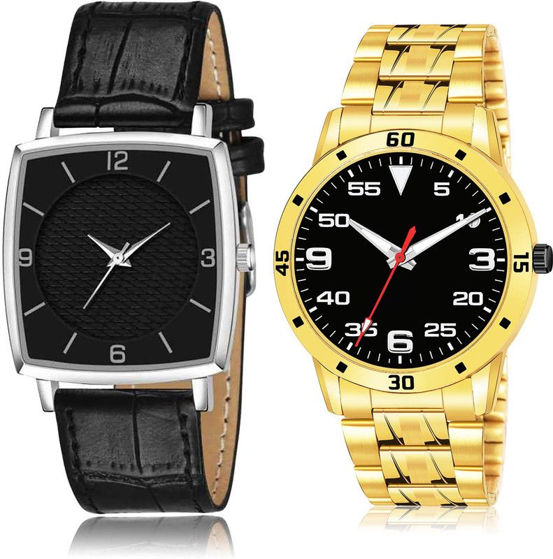 Analog Watch - For Men New Casual 2 Watch Combo For Boys And Men - BW501-(75-S-21)