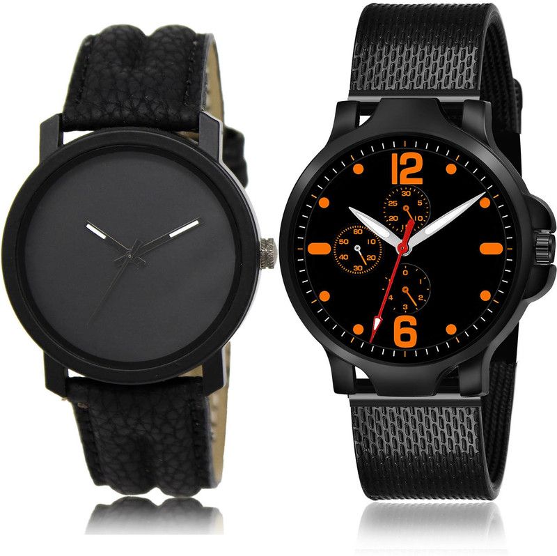 Analog Watch - For Men Treading Traditional 2 Watch Combo For Boys And Men - BL46.21-(70-S-10)