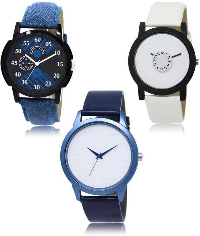 New latest Designer Combo of 3 Analog Watch - For Men LR-02-26-33